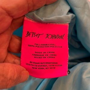 Betsey Johnson full fitted sheet